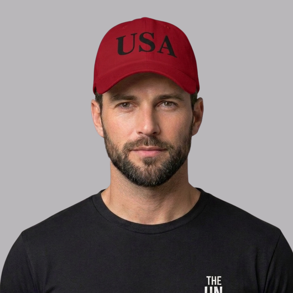 The UnSealed™ "USA" Classic Hat – with Bold Printed Statement
