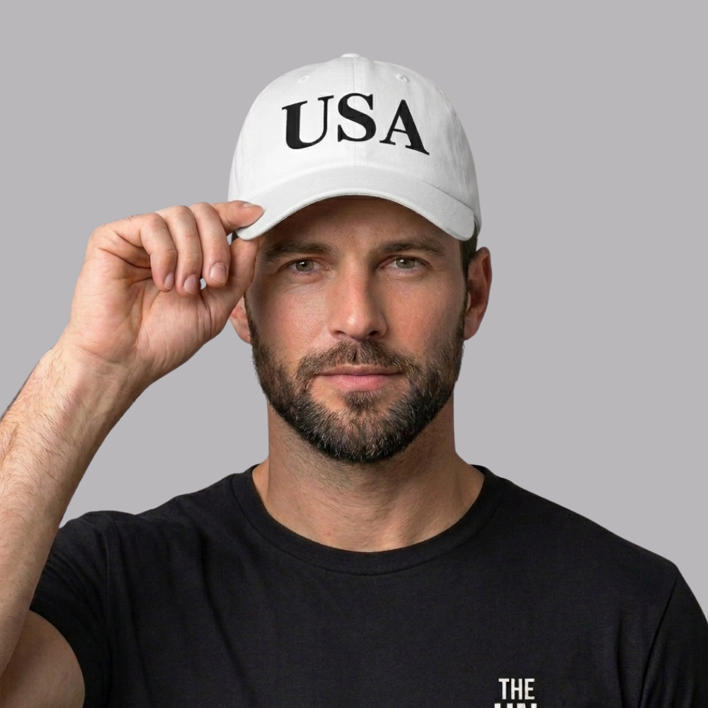 The UnSealed™ "USA" Classic Hat – with Bold Printed Statement