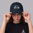 The UnSealed™ "Stay Aware" Statement Cap – Minimal Streetwear Hat