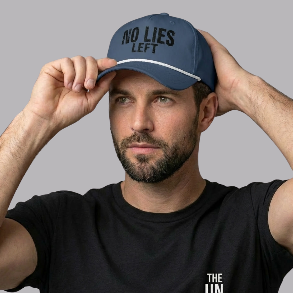 The UnSealed™ "No Lies Left" Classic Rope Cap – Bold Statement Streetwear Hat