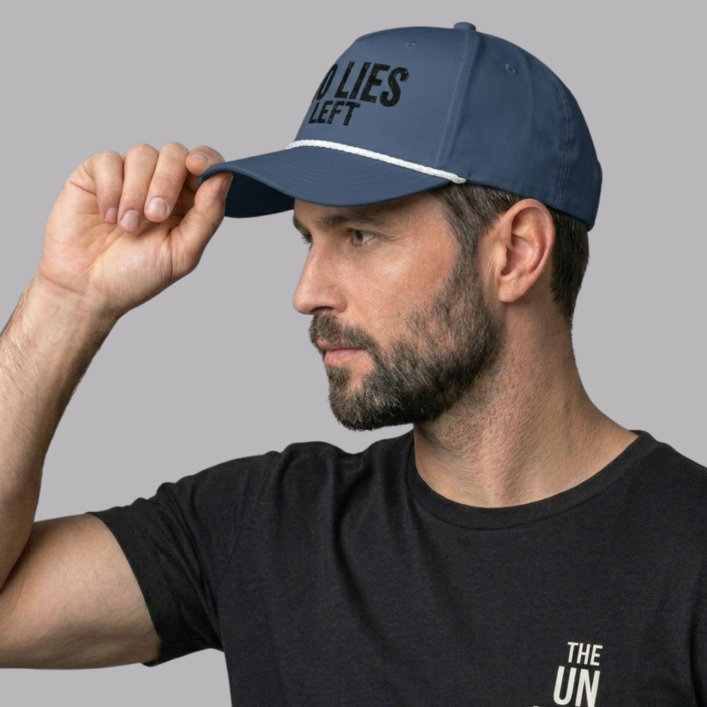The UnSealed™ "No Lies Left" Classic Rope Cap – Bold Statement Streetwear Hat