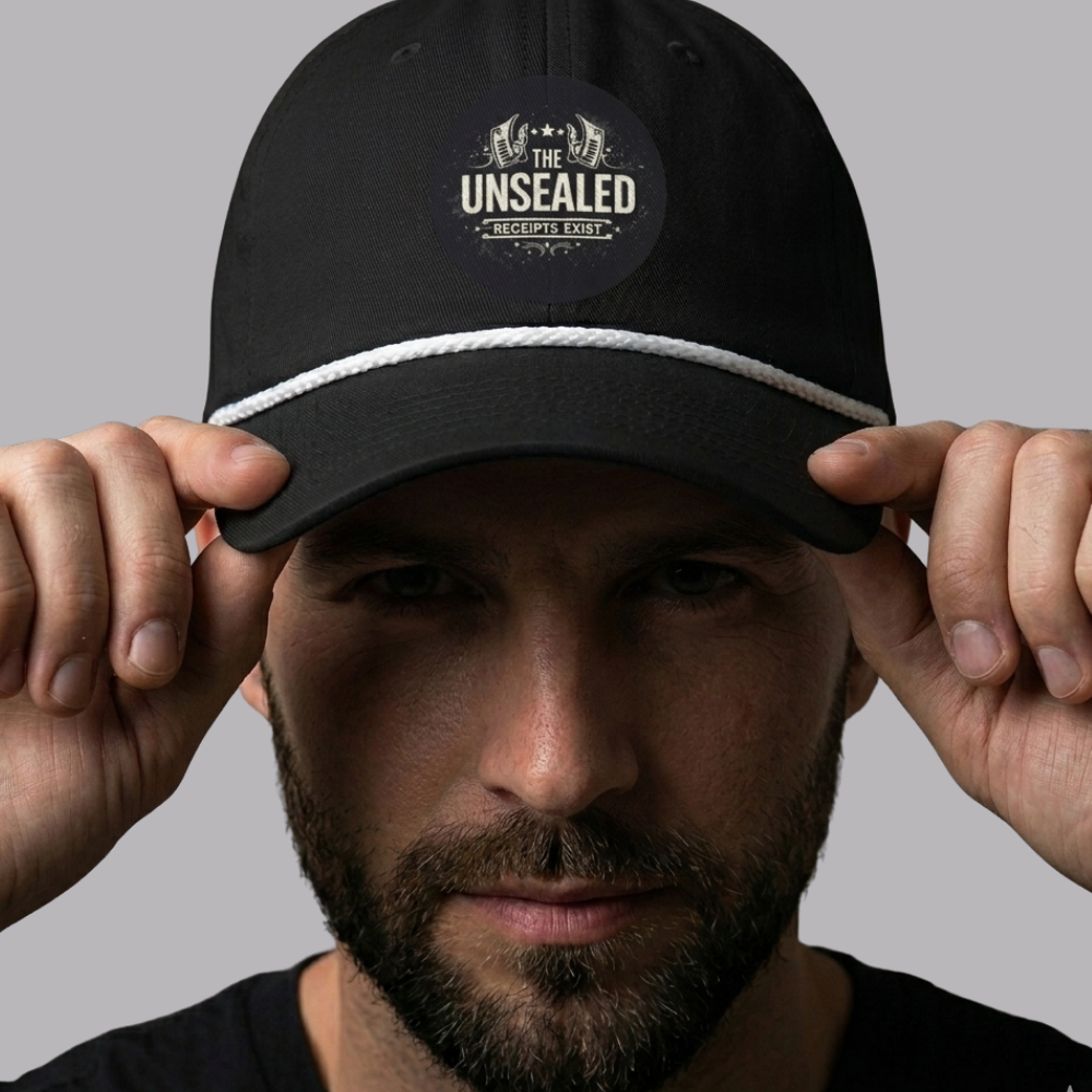 The UnSealed™ "Receipts Exist" Classic Rope Cap – Bold Streetwear Hat with Printed Statement