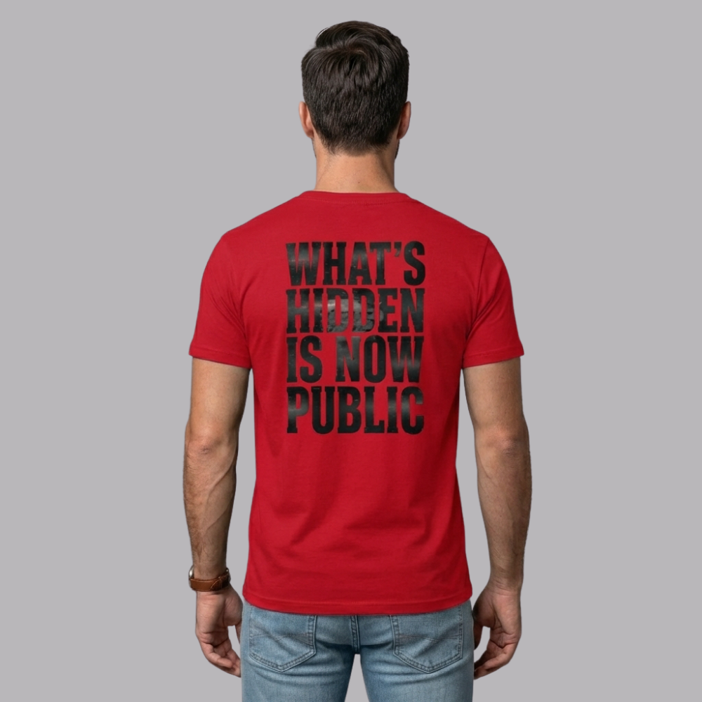The Unsealed™ Unisex Streetwear T-Shirt – Minimal Urban Graphic Tee | Premium Cotton Everyday Wear