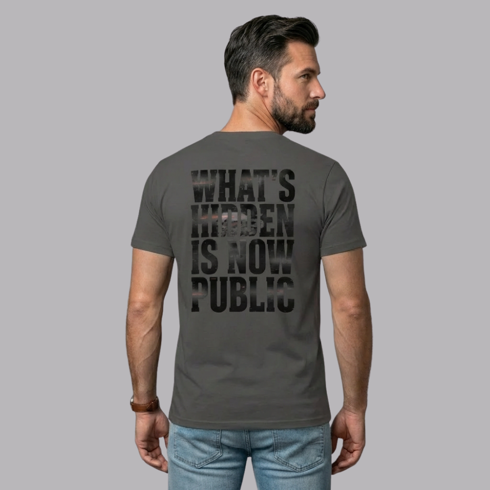 The Unsealed™ Unisex Streetwear T-Shirt – Minimal Urban Graphic Tee | Premium Cotton Everyday Wear