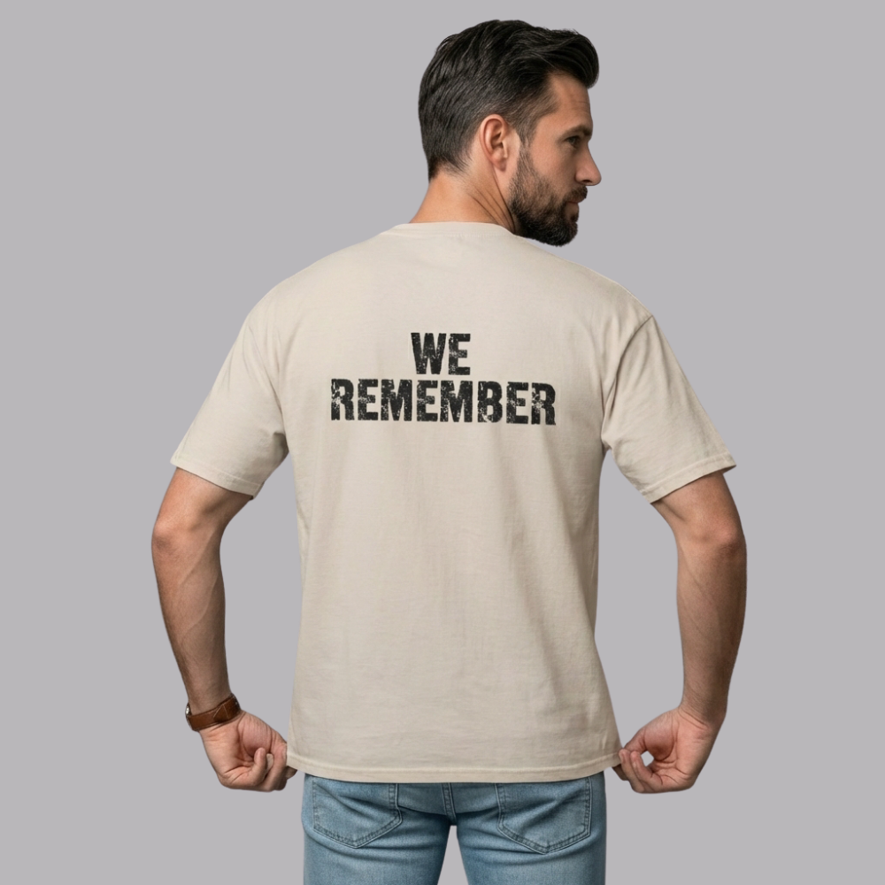 The UnSealed™ "We Remember" Statement Tee – Unisex Streetwear Shirt