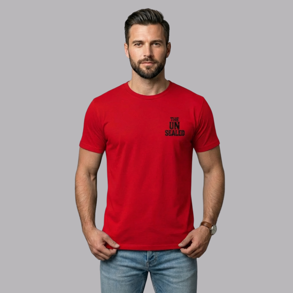 The UnSealed™ "Silence Protects Power" Graphic Tee – Minimal Streetwear T-Shirt