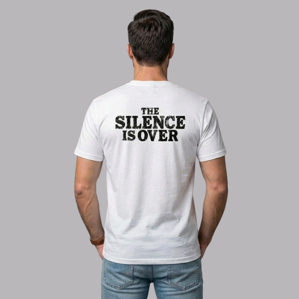The UnSealed™ "The Silence Is Over" Unisex Classic Tee –  Premium Streetwear Shirt