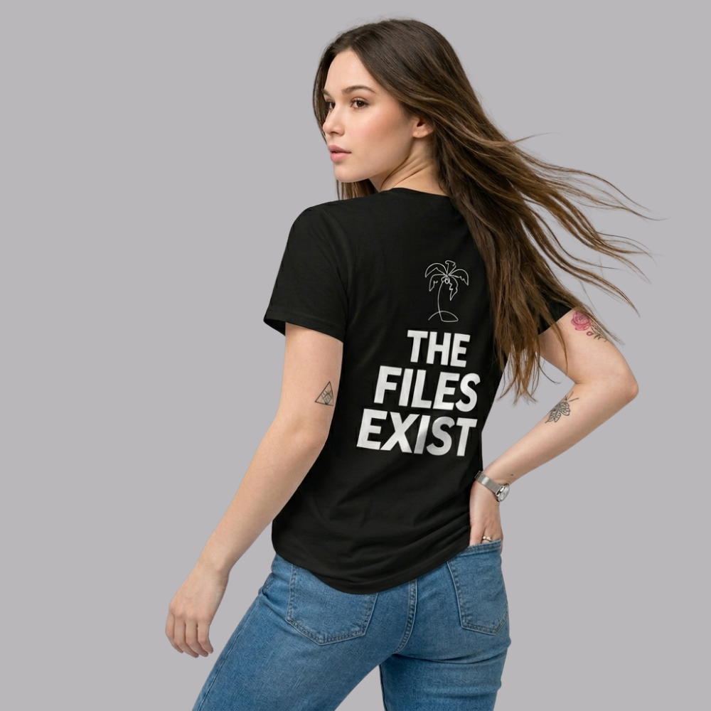 The UnSealed™ "The Files Exist" Statement T-Shirt – Minimal Streetwear Tee