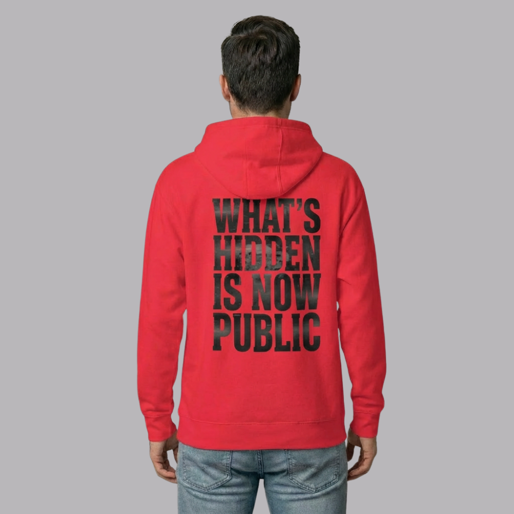 The UnSealed™ Statement Hoodie – Premium Streetwear Pullover with Bold Back Print