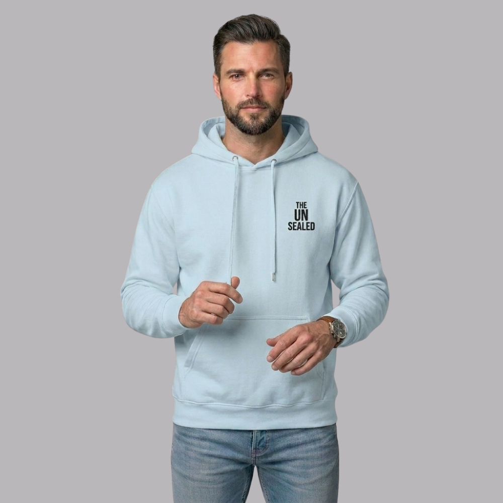 The UnSealed™ Statement Hoodie – Premium Streetwear Pullover with Bold Back Print