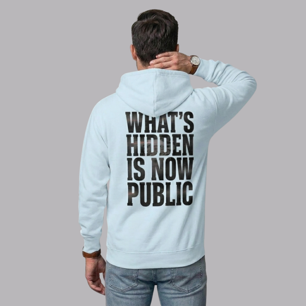 The UnSealed™ Statement Hoodie – Premium Streetwear Pullover with Bold Back Print
