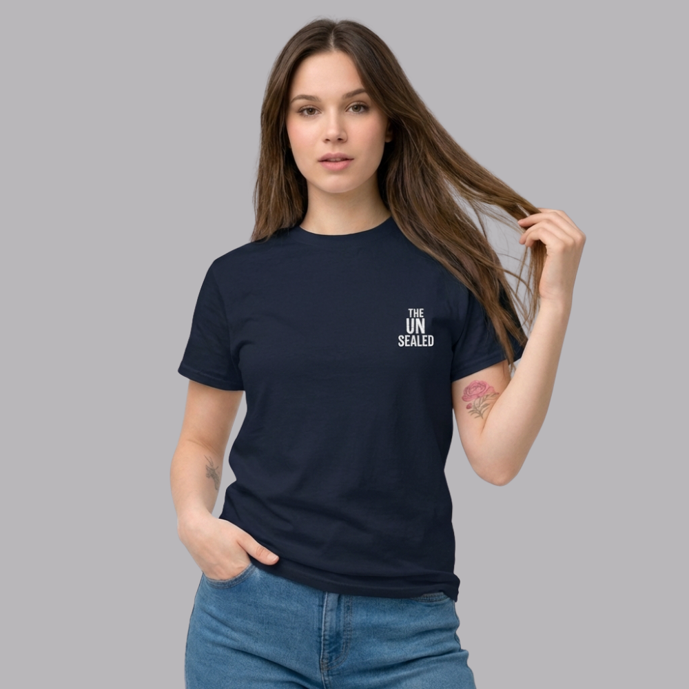 The UnSealed™ "You Can’t Unsee This" Statement T-Shirt – Minimal Streetwear Tee