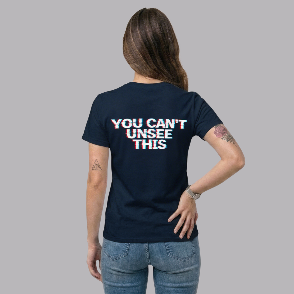 The UnSealed™ "You Can’t Unsee This" Statement T-Shirt – Minimal Streetwear Tee