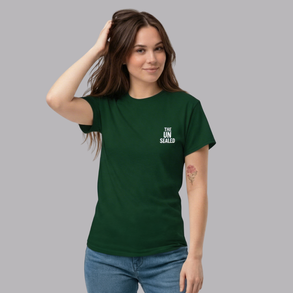 The UnSealed™ "You Can’t Unsee This" Statement T-Shirt – Minimal Streetwear Tee