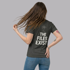 The UnSealed™ "The Files Exist" Statement T-Shirt – Minimal Streetwear Tee