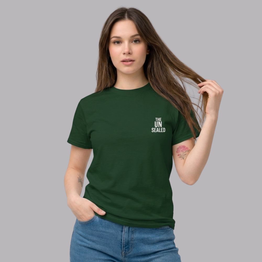 The UnSealed™ "You Saw That Too" Statement T-Shirt – Minimal Streetwear Tee