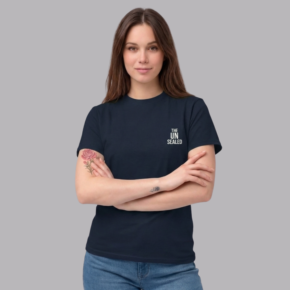 The UnSealed™ "You Saw That Too" Statement T-Shirt – Minimal Streetwear Tee