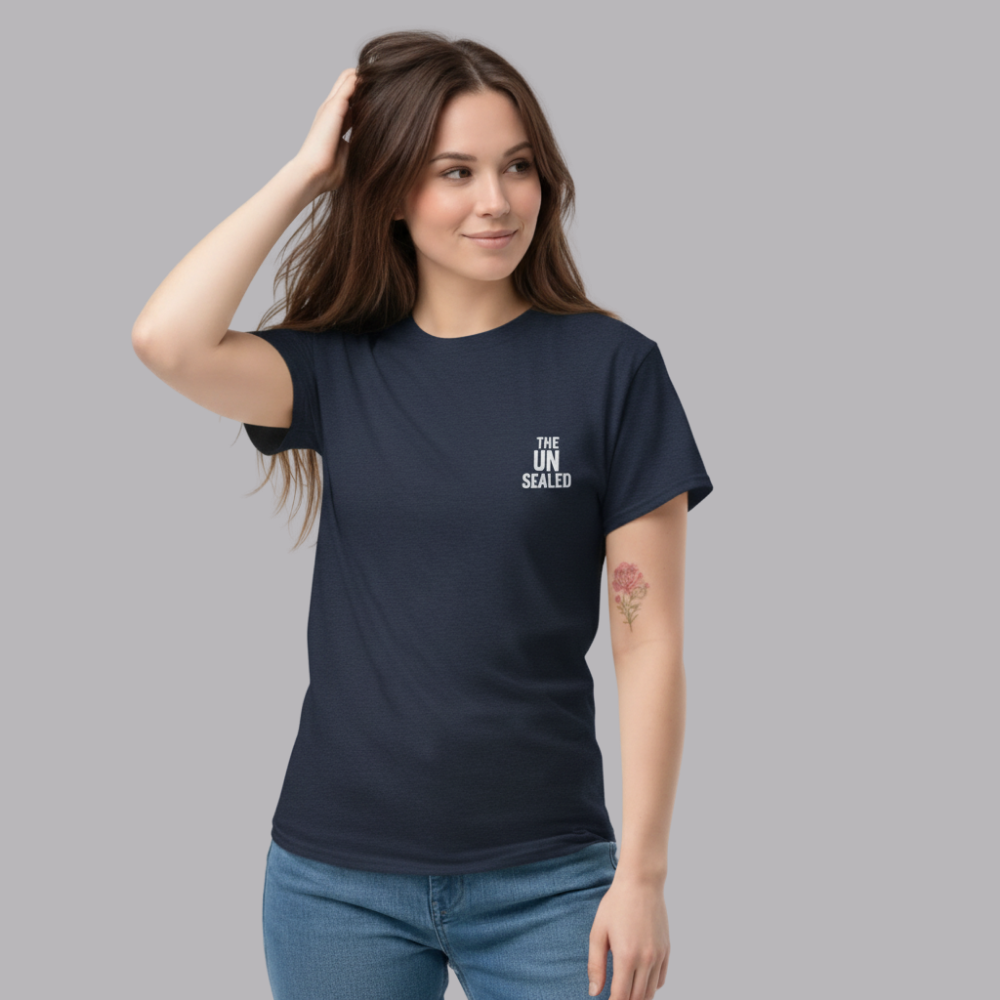 The UnSealed™ "The Files Exist" Statement T-Shirt – Minimal Streetwear Tee