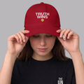The UnSealed™ "Truth Wins" Statement Cap – Minimal Streetwear Hat