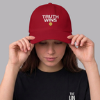 The UnSealed™ "Truth Wins" Statement Cap – Minimal Streetwear Hat