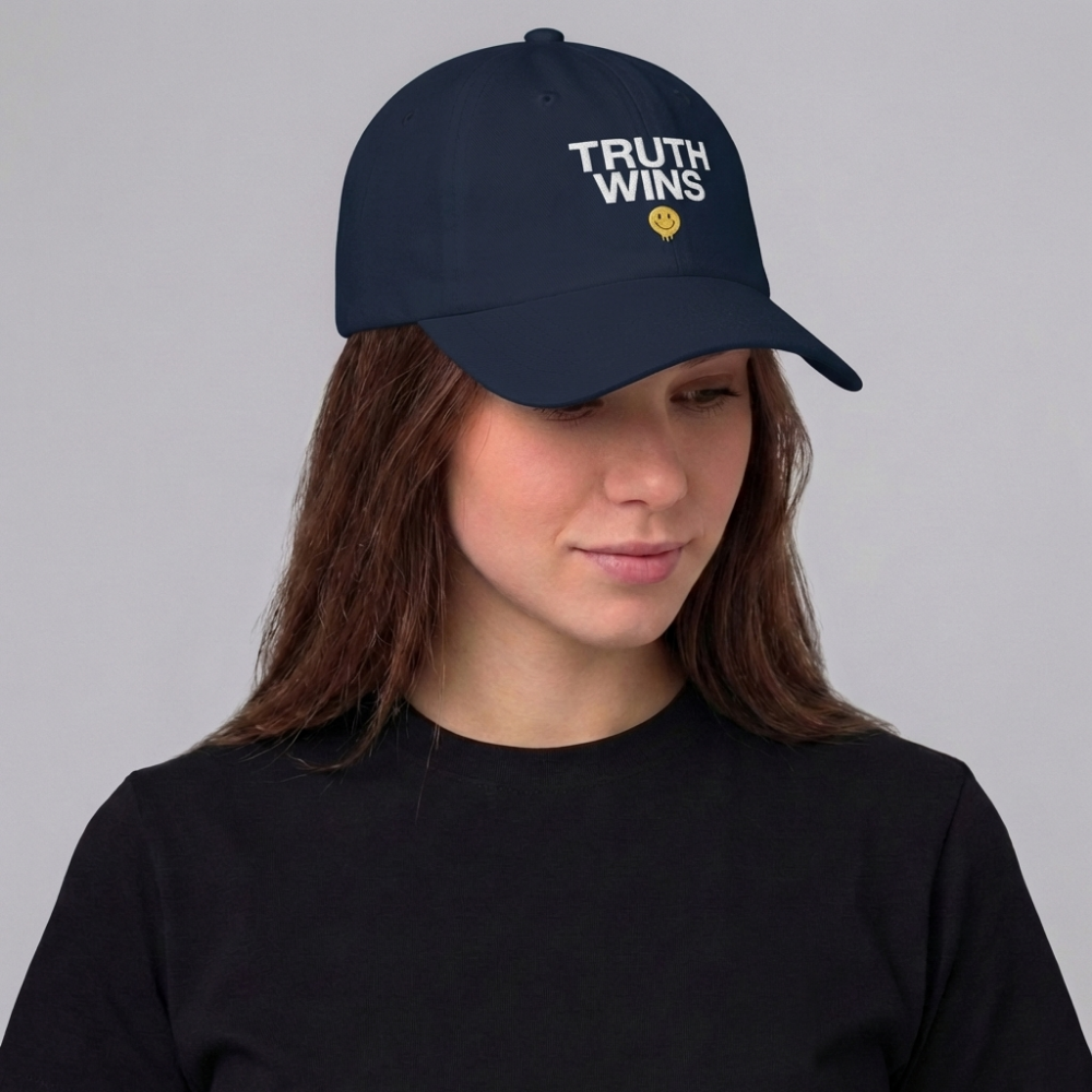 The UnSealed™ "Truth Wins" Statement Cap – Minimal Streetwear Hat
