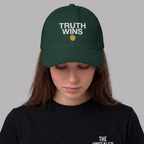 The UnSealed™ "Truth Wins" Statement Cap – Minimal Streetwear Hat