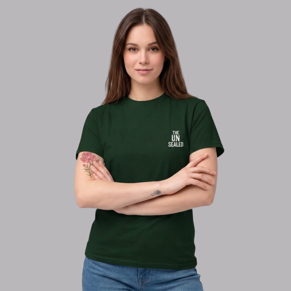 The UnSealed™ "The Files Exist" Statement T-Shirt – Minimal Streetwear Tee