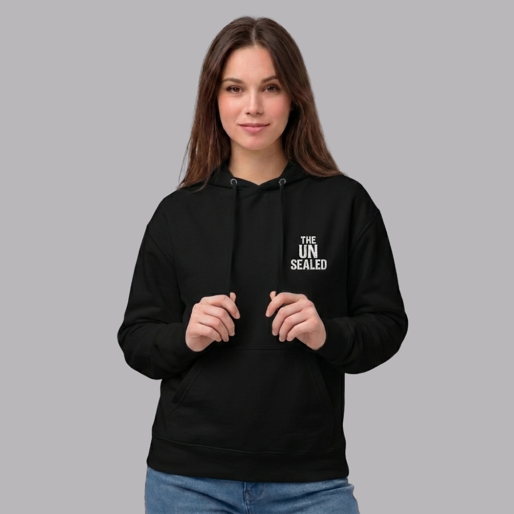 The UnSealed™ "Stay Aware" Hoodie – Minimalist Streetwear Statement Hoodie