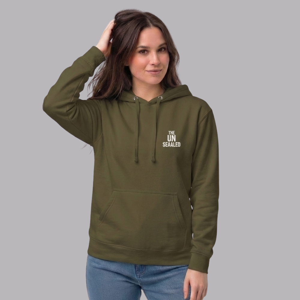 The UnSealed™ "Stay Aware" Hoodie – Minimalist Streetwear Statement Hoodie