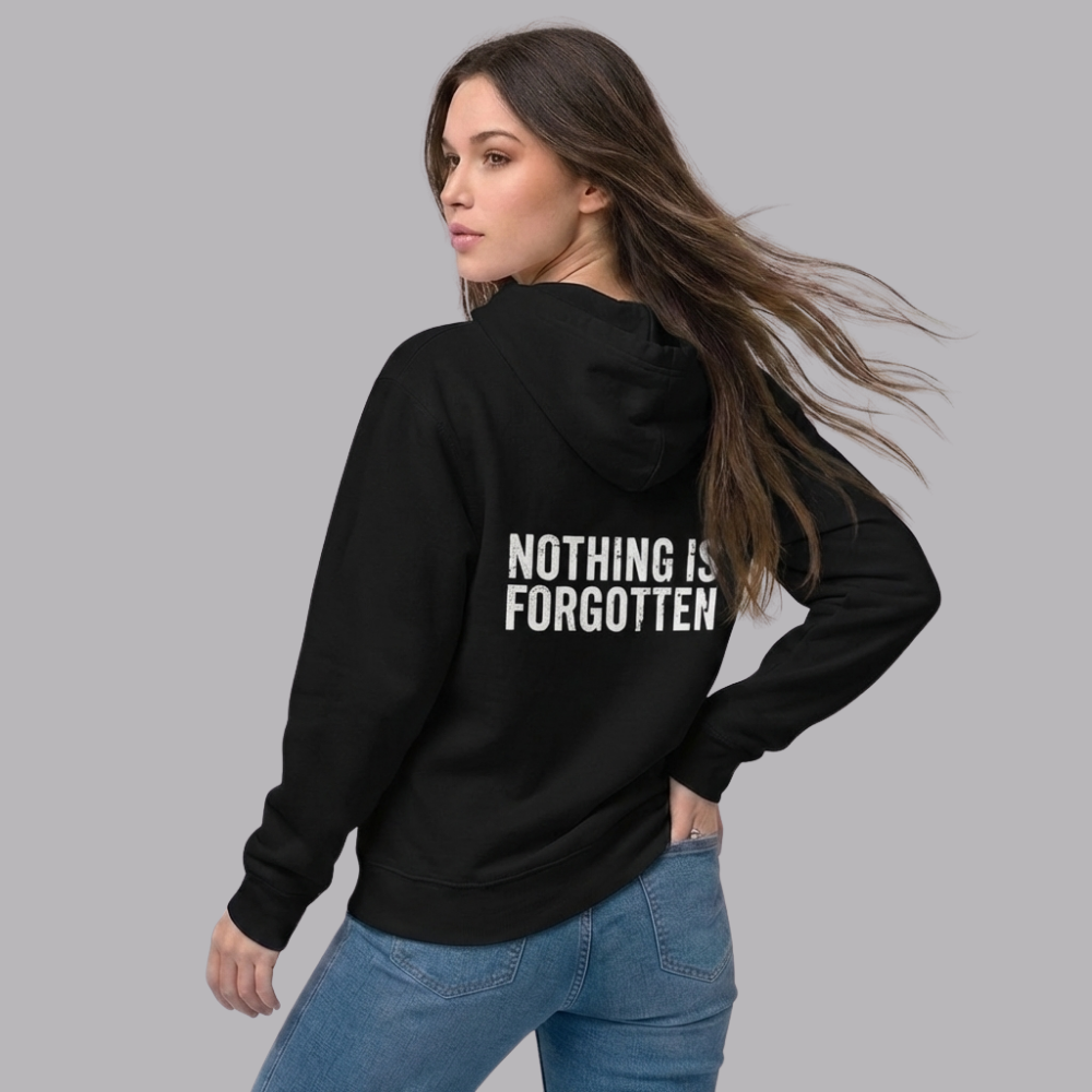 The UnSealed™ "Nothing Is Forgotten" Statement Hoodie – Premium Streetwear Pullover