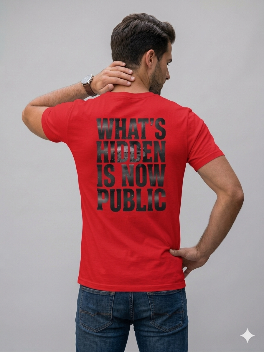 The Unsealed™ Unisex Streetwear T-Shirt – Minimal Urban Graphic Tee | Premium Cotton Everyday Wear